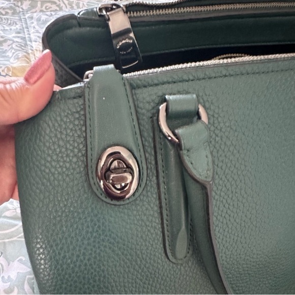 EUC Coach F57276 Brooklyn Carryall Leather Multiple Compartment Bag Purse - Picture 10 of 12